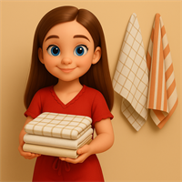 Махровые и вафельные полотенца