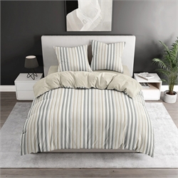 КПБ 2-х макси Браво (поплин) Line (бежевый) 161523