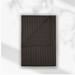 Простынь евро макси 235*260 Monocolor Сатин-страйп (коричневый) 153292