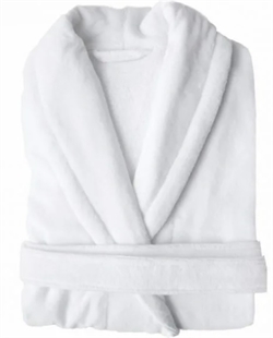 Халат махра/велюр HORECA р.52  (белый) 148352