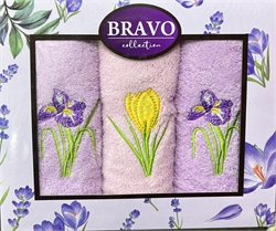 Набор полотенец 30*50 (3штуки) Ирис 139636