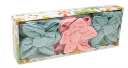 Набор салфеток 30*30 3шт. Цветы 139608