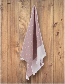 Полотенце кухонное Tivolyo Home 50*70 DOTTY (розовый) 4266