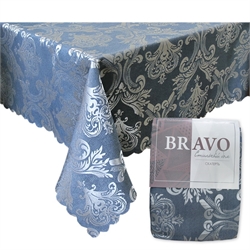 Скатерть Жаккард 140*180 Браво синий ИКР (<Не заполнено>) 2547