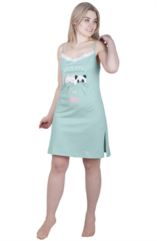 Сорочка женская ЛОТОС р. 52 (зеленый) С-204