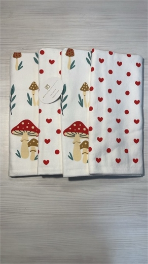 Полотенце Pupilla MANTAR 40*60 ЧЗ (белый) 4023