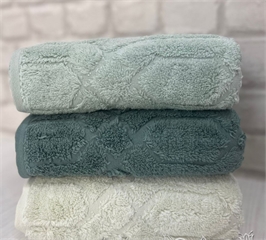 Полотенце махровое EFOR DIANA 70*140  (зеленый) 2454