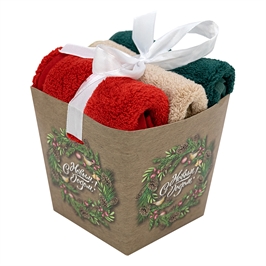 Набор салфеток 30*30 (3шт.) С Новым годом 162451