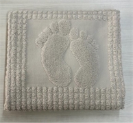 Полотенце махровое EFOR 50*70 Ножки (бежевый) 20006