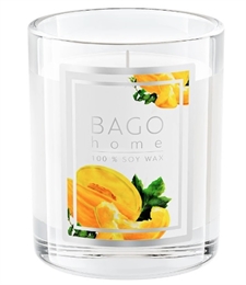 Свеча ароматическая BAGO HOME Сладкая дыня 85 г BGA0803