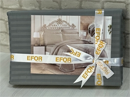 КПБ 1,5 EFOR Satin GRI серый 2651 КПБ 1,5 EFOR Satin GRI серый 2651