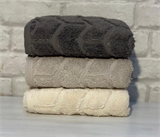 Полотенце махровое LUZZ MARIA 70*140 (кофейный) 24101