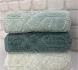 Полотенце махровое EFOR DIANA 70*140  (зеленый) 2454