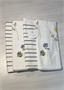 Полотенце Pupilla FLORAL 40*60 ЧЗ (белый) 4024